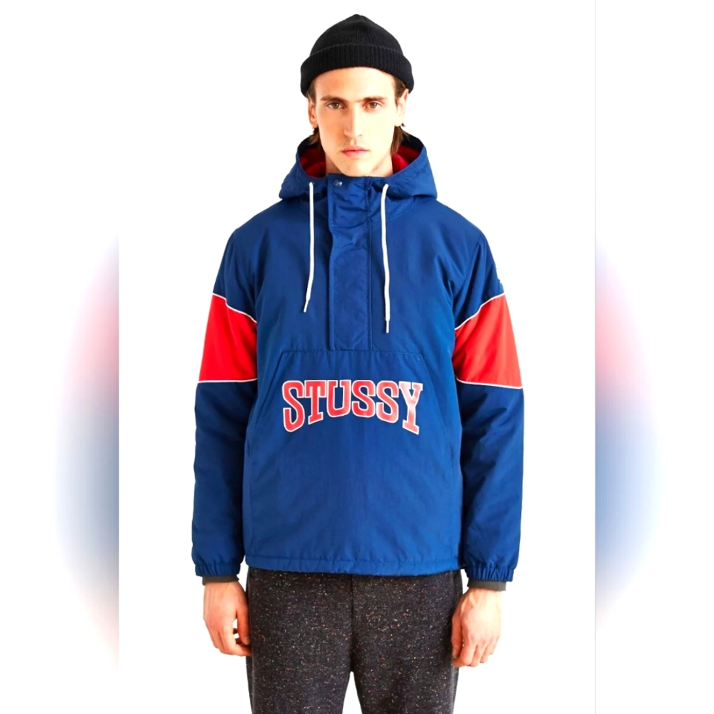 Stussy Sport Pullover 1/4 zip Jacket